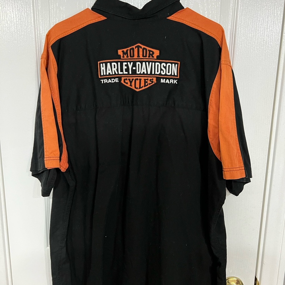 Harley Davidson button up shirt size 2xLarge